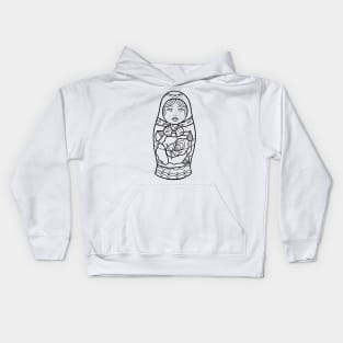 Russian Doll Kids Hoodie